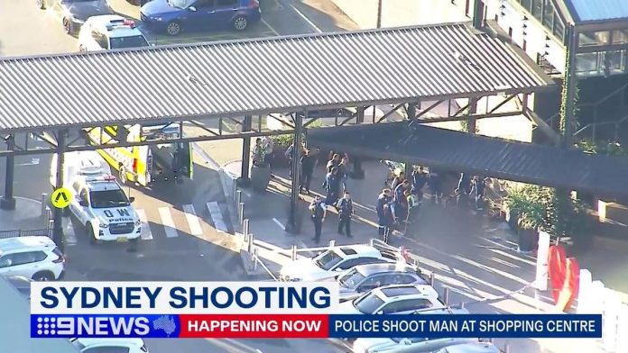 Man shot dead by police called to shopping centre brawl - Australian ...