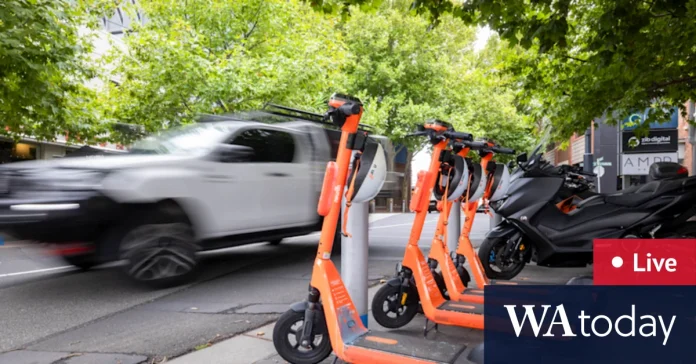 WA news LIVE: Man dies in e-scooter crash on Perth roads; Manslaughter ...