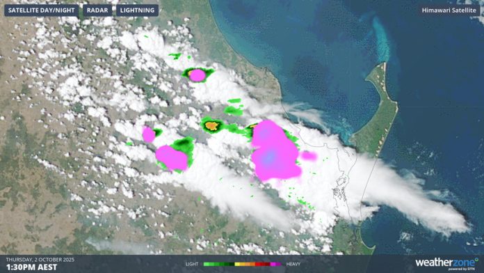 Severe thunderstorms with giant hailstones lash parts of SE Queensland ...