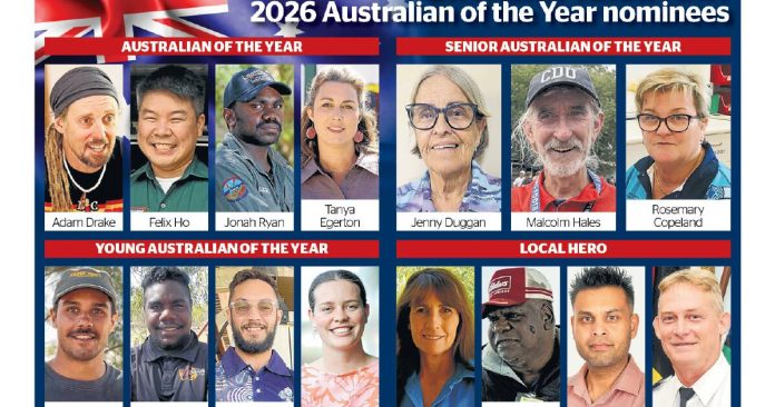 Meet the inspiring NT nominees for the 2026 Australian of the Year ...