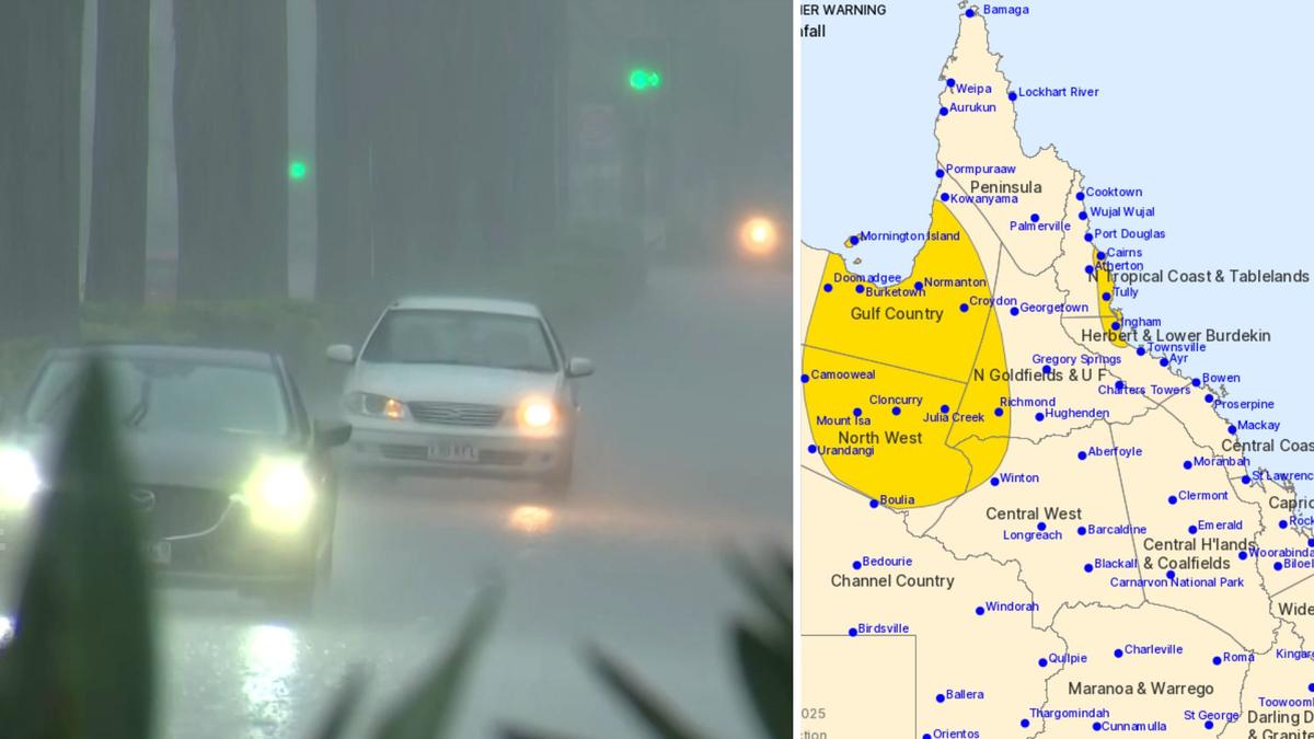 Over 200mm of rain predicted in Queensland's far north as deluge begins ...