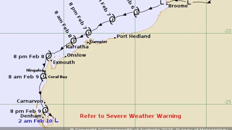 WA news LIVE: Cyclone weakens to a tropical low as it crosses the coast ...